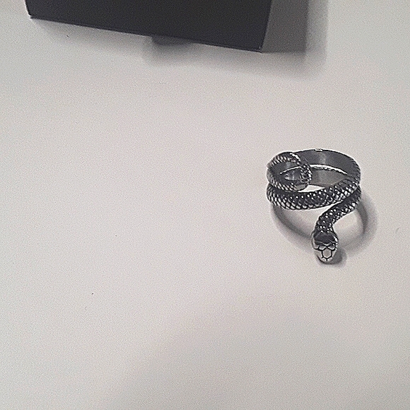 Stainless steel handcrafted ring set size 11 customized unique designs - Picture 6 of 15